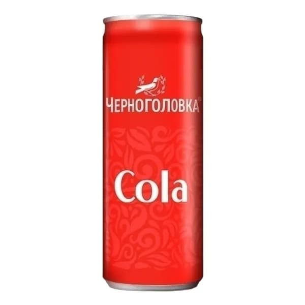 Газированный напиток Черноголовка Кола 330 мл
