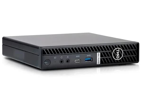 Dell Мини-ПК Optiplex 7080 Micro (Intel Core i5-10500T, RAM 16 ГБ, SSD 256 ГБ, Intel HD Graphics 630, Windows), черный