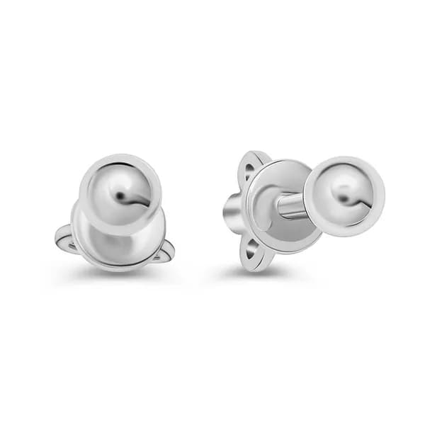 Серьги женские серебро 925 пробы 585GOLD