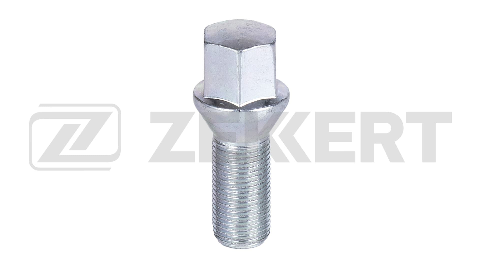 Болт колесный, конус, М14 x1.25 длина резьбы 28 ключ 17 BE-4162 ZEKKERT
