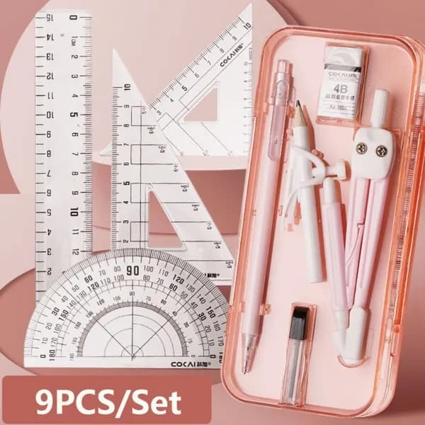 9 шт./комплект Карандаш Компас Kit