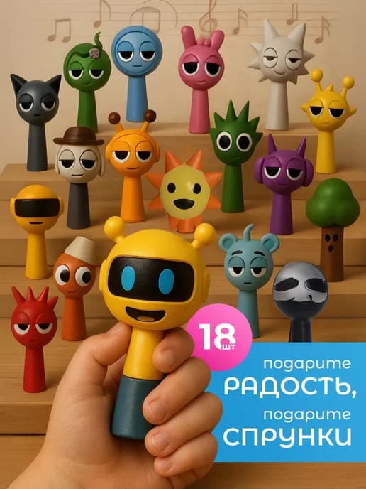 Фигурки Спрунки 18в1