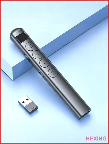 Кликер для Презентаций, Беспроводной USB Презентер с Лазерной Указкой. Указка для учителя