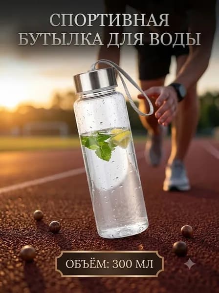 Спортивная бутылка, 300 мл