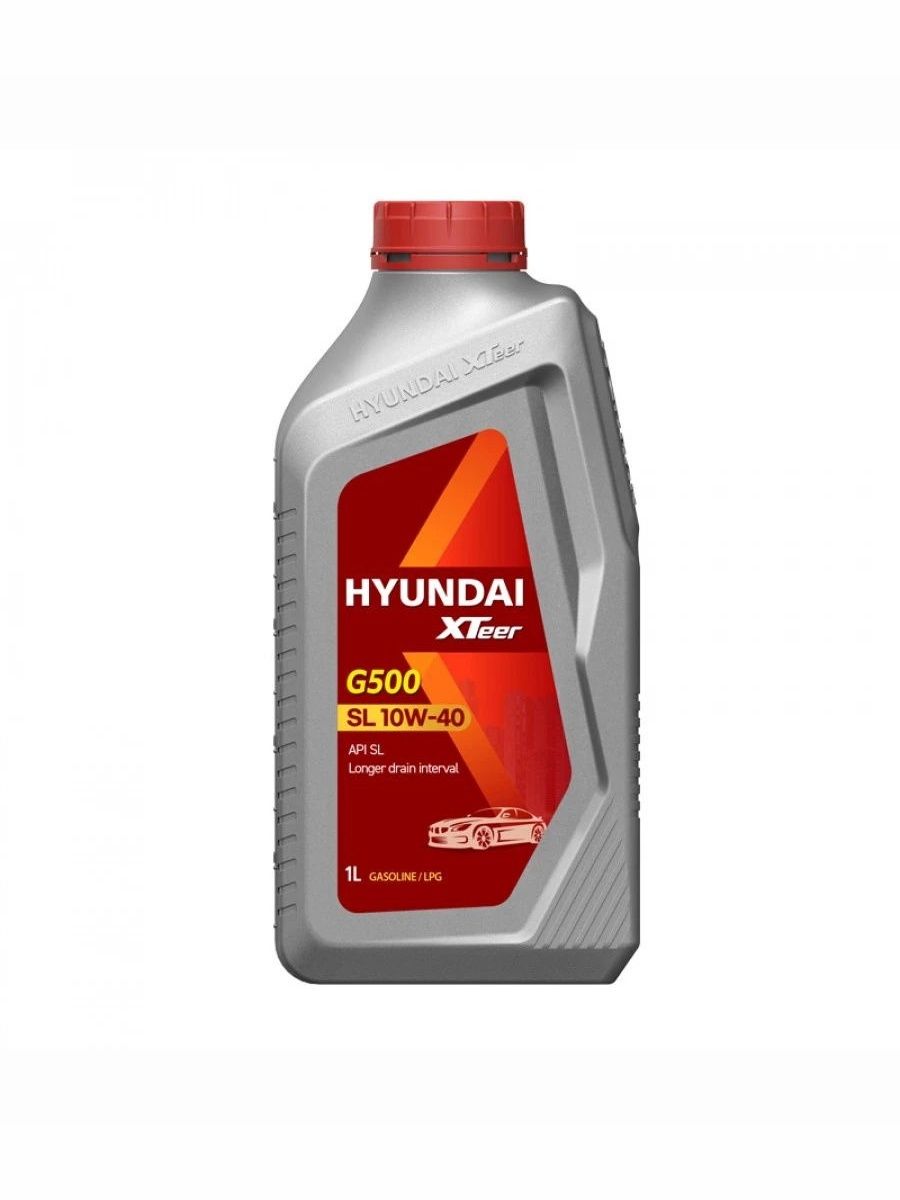 Hyundai XTeer G500 SL 10W-40 Масло моторное, Полусинтетическое, 1.00 л