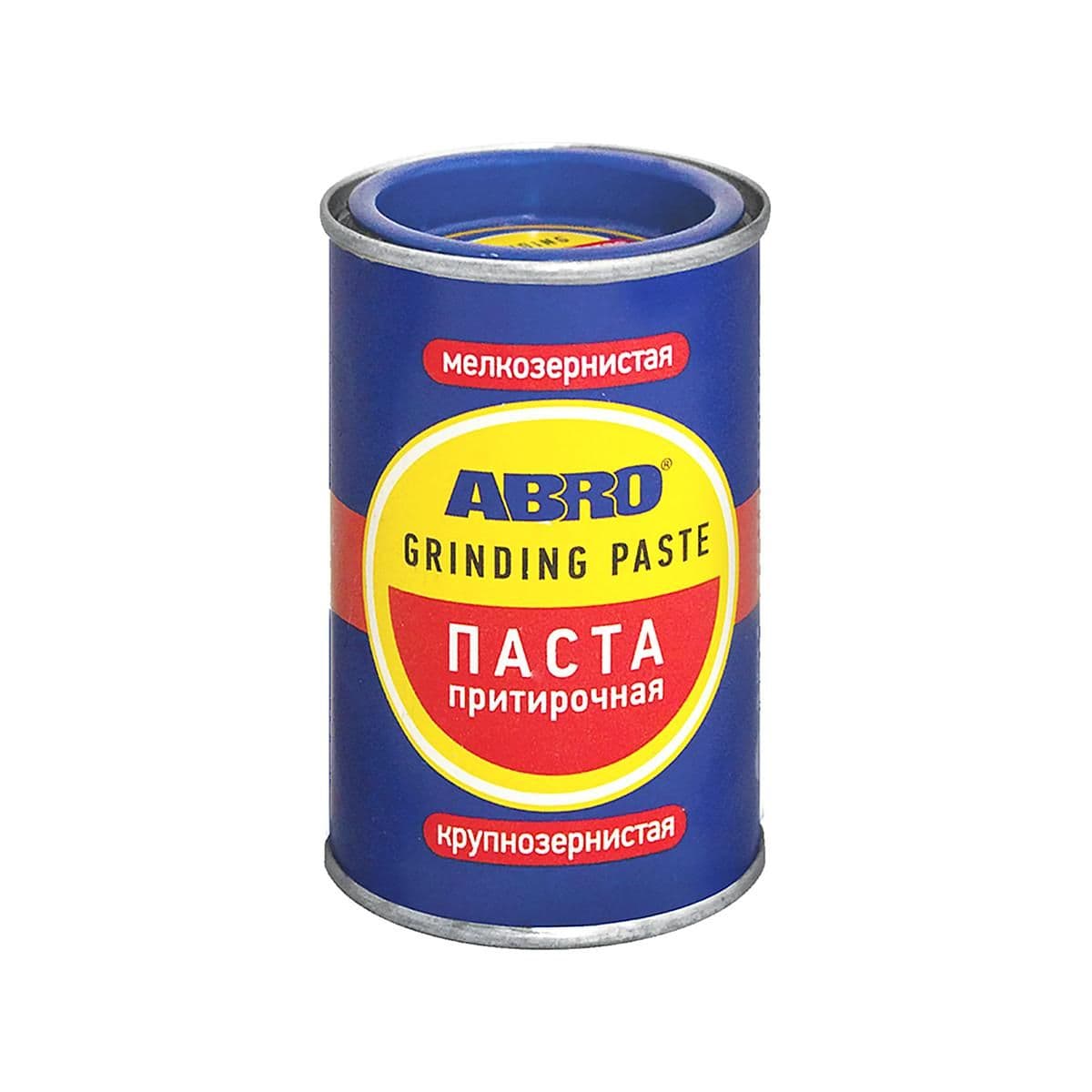 ABRO GP-201-R Grinding Paste Притирочная паста для клапанов в двигателях абро "2 в 1" (мелкозернистая+крупнозернистая) 100 г.