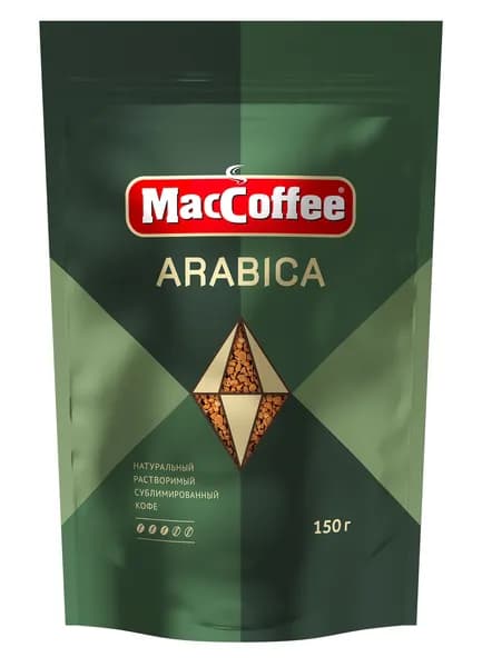 Кофе растворимый MacCoffee Arabica, сублимированный, 150г