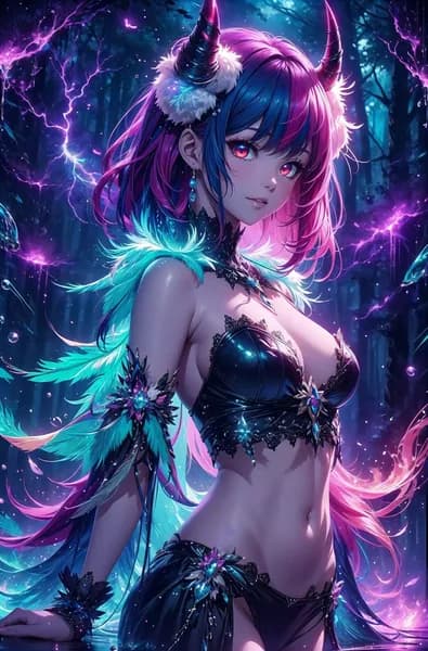 Fantasy Worlds Эротический постер Game Art Аниме Hote Girl Pin up