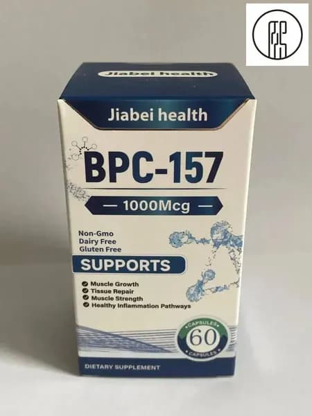 Пептид для заживления ран,желудка,суставов и связок BPC-157 Jiabei health 60 caps/ БПС-157 Jiabei Health 60 капс