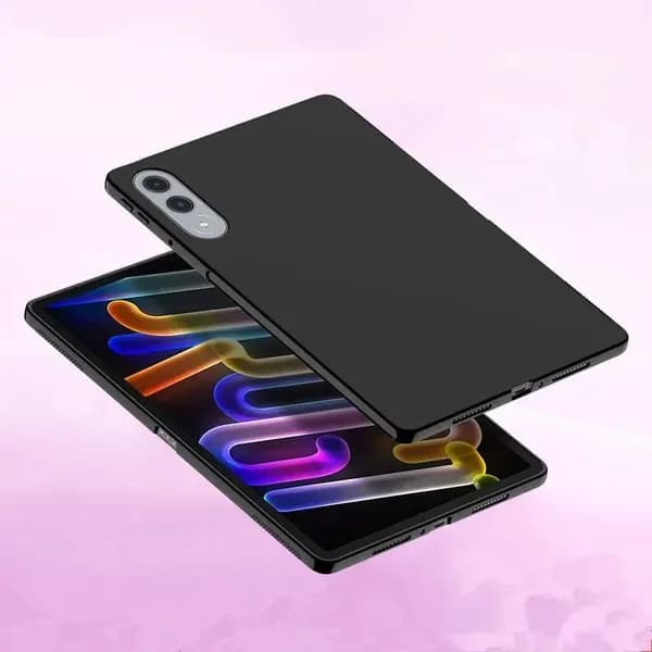 чехол для Lenovo Xiaoxin Pad Pro GT 11.1 дюйма 2025 TB710FU, Lenovo Yoga Tab 11.1дюйма с антиударным аэроамбушюром, силиконовая мягкая ТПУ-оболочка для планшетов-Чёрный