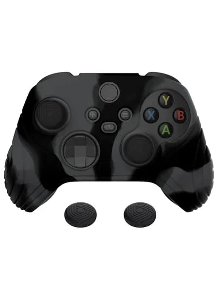 eXtremeRate силиконовый чехол Samurai Edition с антискользящим покрытием для контроллера Xbox Series S/X, эргономичная защита с накладками на стики