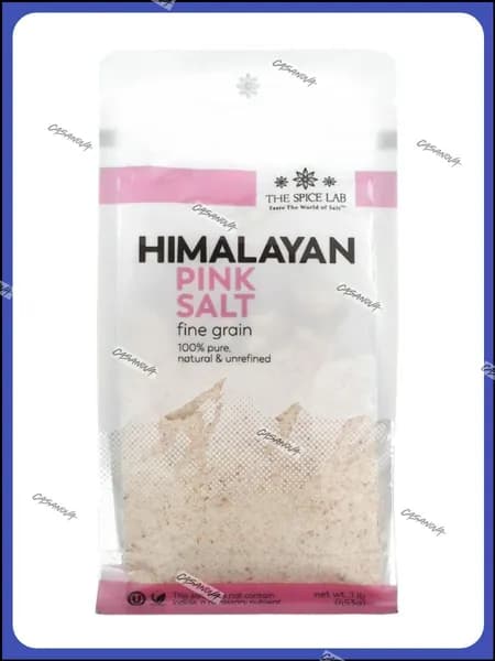 Гималайская розовая соль пищевая, крупного помола, The Spice Lab 453 г-