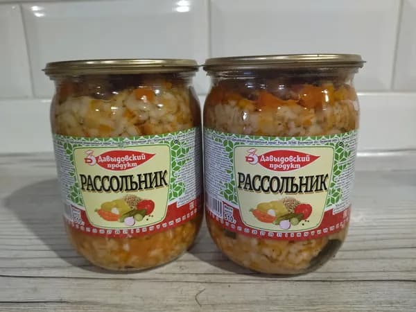 Суп рассольник Давыдовский продукт 510 г 2 шт.
