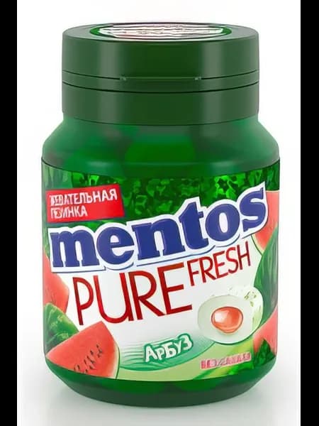 Жевательная резинка Pure fresh арбуз, 54г