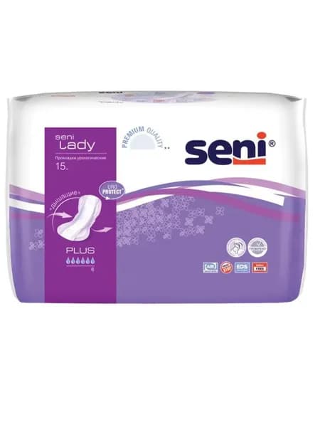Прокладки урологические Seni Lady Plus 15 штук