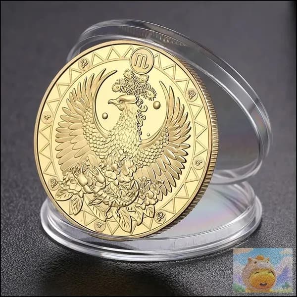Памятная монета в виде двенадцати созвездий, 40 мм