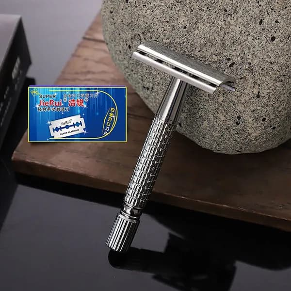 Мужские и женские бритвы / Многоразовая стальная бритва T-Razor