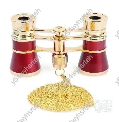 Качественный бинокль 3x25 с цепочкой SS405