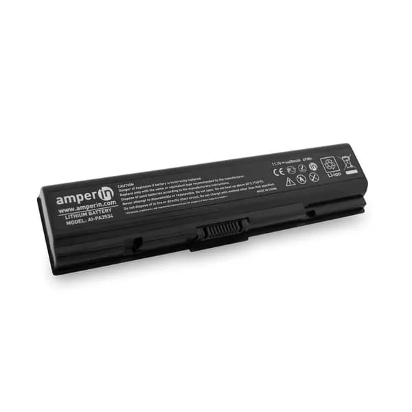 Аккумулятор для Toshiba Amperin A200 A215 A300 (10.8V 4400mAh) p/n: PA3534U, PA3535U, PA3533U-1BRS