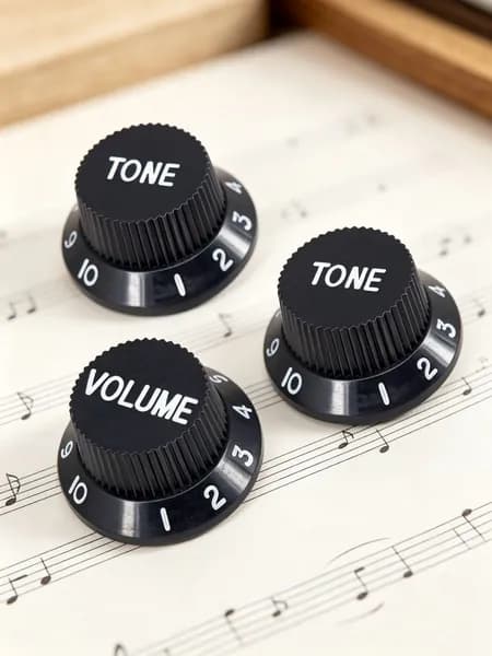 Ручки регулятора громкости и тембра для электрогитары, набор ручек Volume Tone