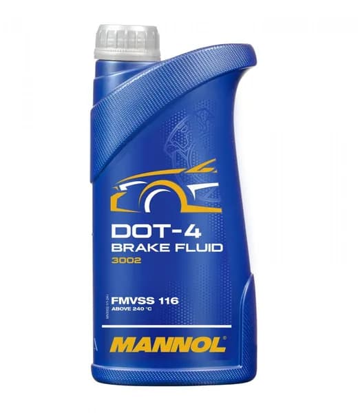 Тормозная жидкость ДОТ-4 MANNOL, 1 л