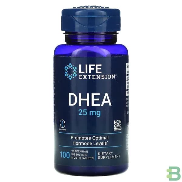 ДГЭА (дегидроэпиандростерон) DHEA 25 мг 100 таблеток для рассасывания