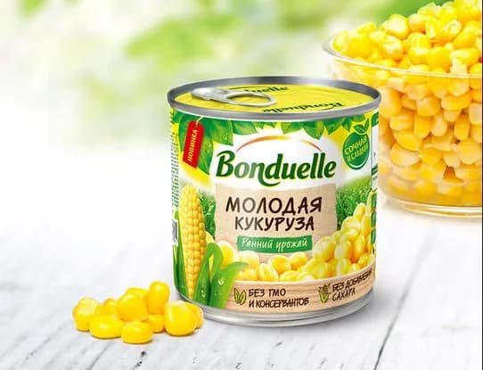 Кукуруза Молодая Bonduelle, 340 г