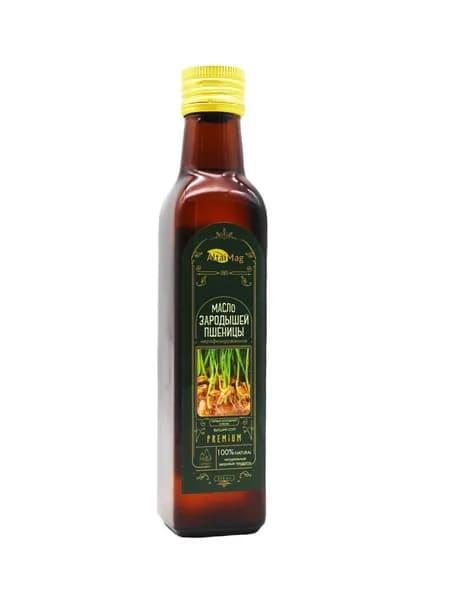 Масло зародышей пшеницы Алтаймаг 100% 250 мл
