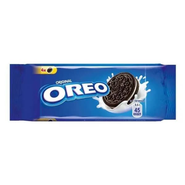 Печенье Oreo сахарное какао-ваниль 38 г