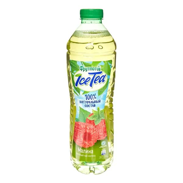 Холодный чай Фрутмотив IceTea зеленый с малиной 1,5 л