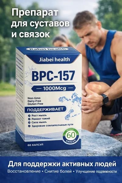 Препарат для суставов и связок для поддержки активных людей восстановление, снятие болей, улучшение подвижности