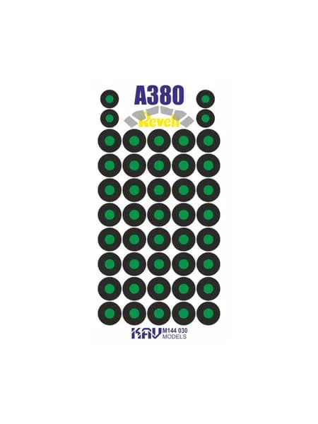 Окрасочная маска на А380 (Revell) 1:144 KAV M144 030