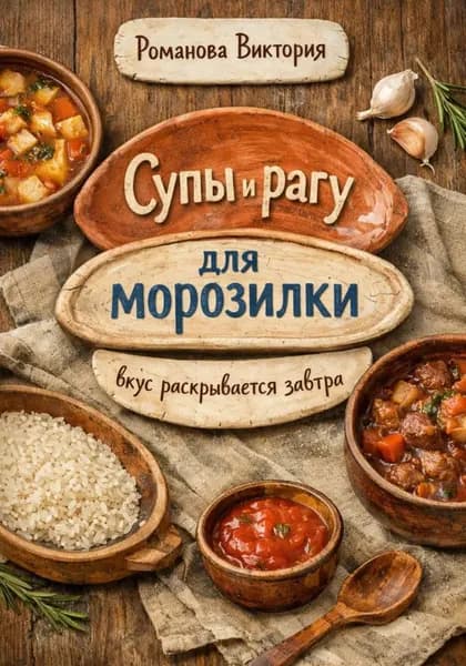 Супы и рагу для морозилки: вкус раскрывается завтра | Романова Виктория | Электронная книга