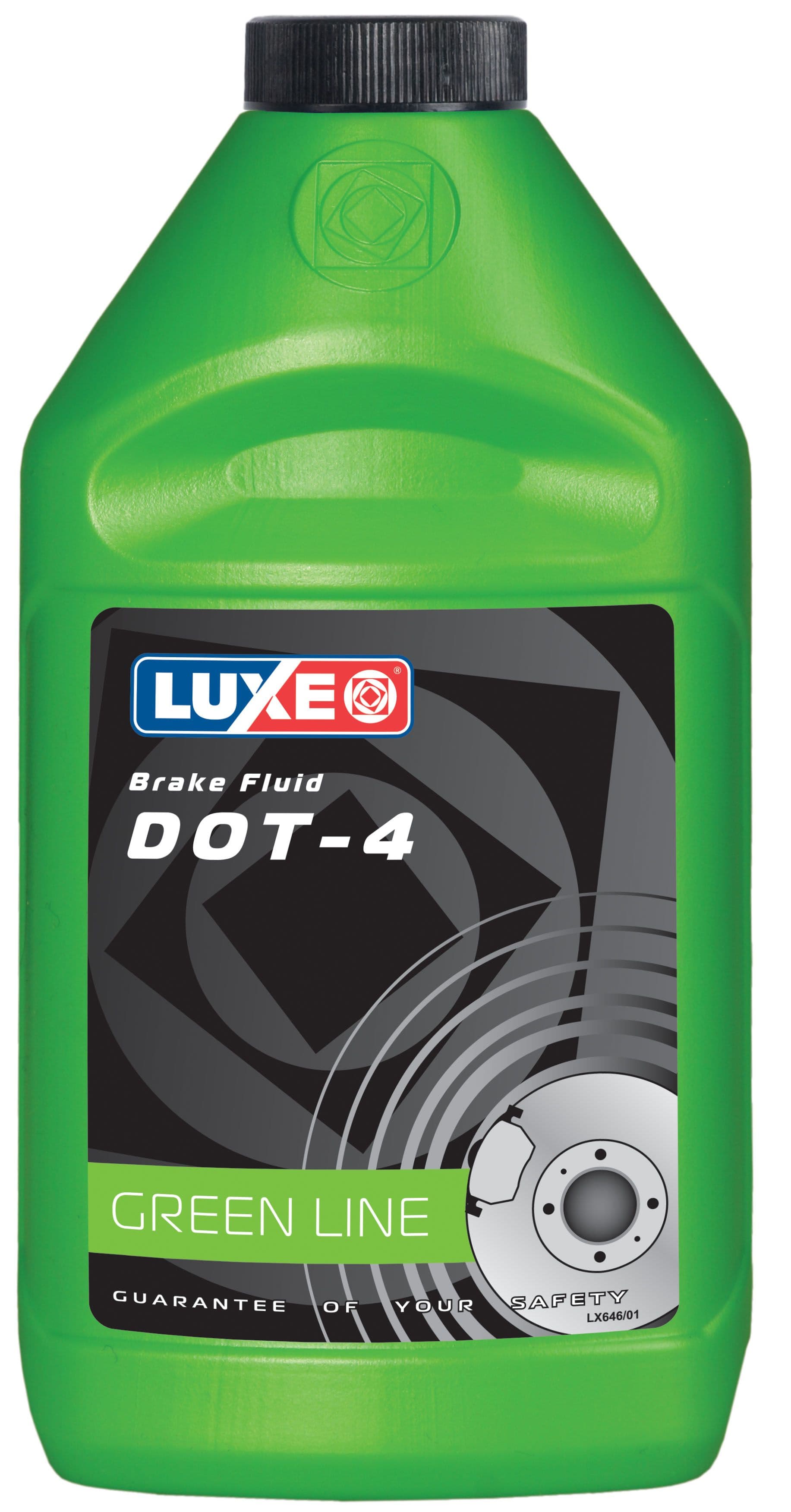 Тормозная жидкость LUXE DOT-4 Brake Fluid 455 гр.