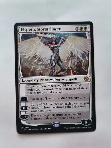 Портативные карты MTG Настройка и прокси Высокое качество без фольги Эльспет, Убийца шторма