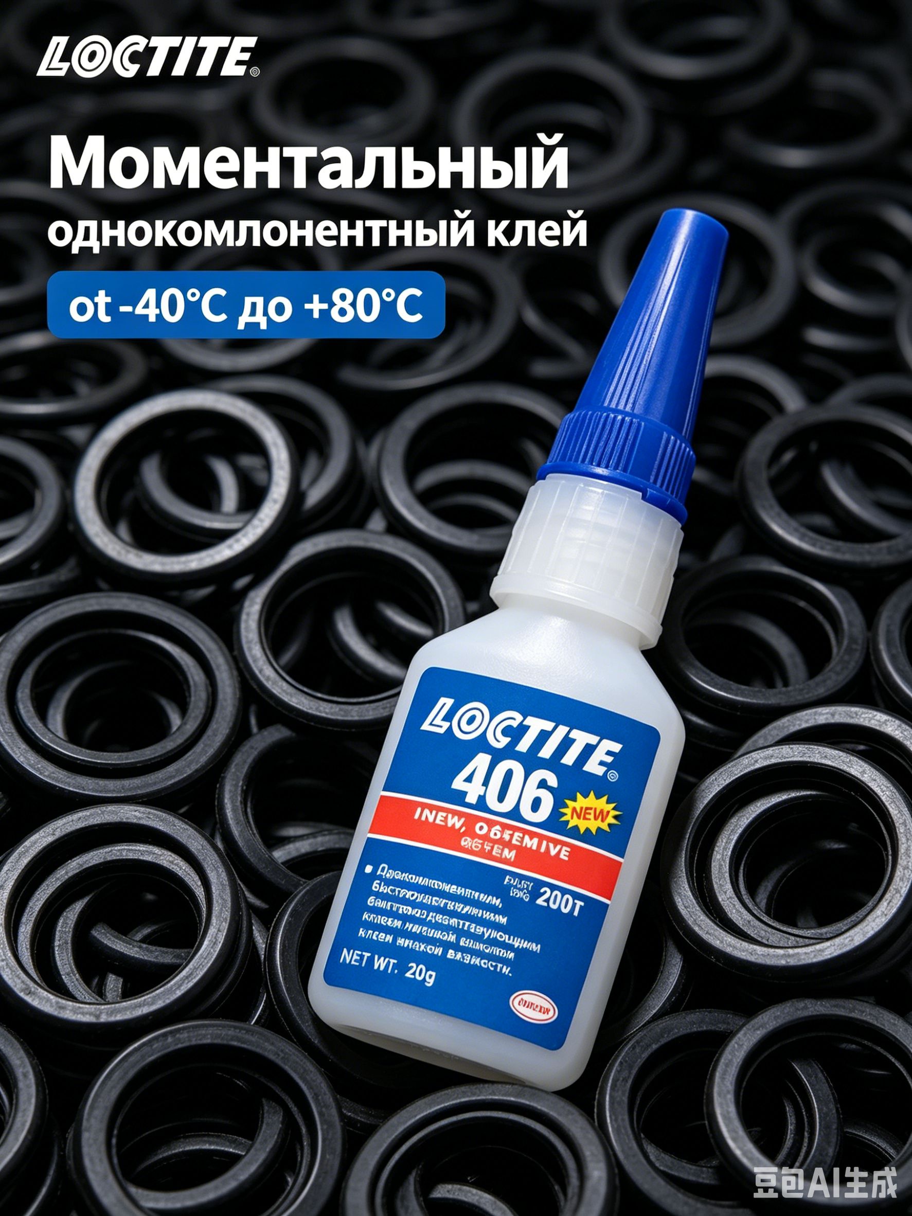 Клей автомобильный Готовый раствор, 20 мл, 1 шт.