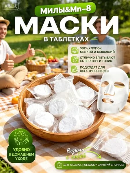 Основа для косметической маски Восстановление Для всех типов кожи