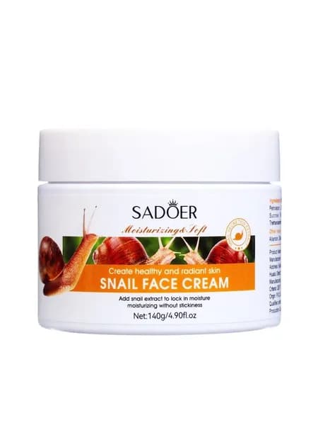 Крем для лица Sadoer Snail, увлажняющий, 140г
