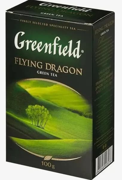 Чай зеленый листовой Greenfield Flying Dragon, 100 г