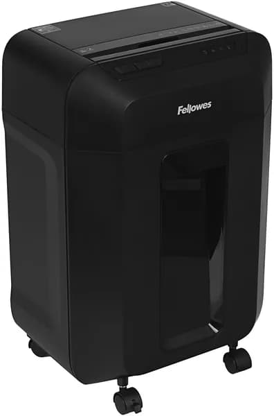 Fellowes Шредер Офисный Перекрестный, секретность  4, 17 л, черный