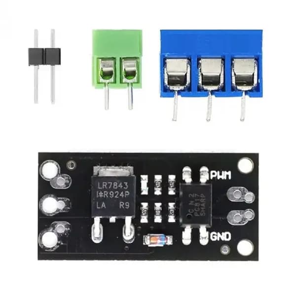 LR7843 Изолированный MOSFET-модуль, MOS-транзистор, замена реле, плата 30 В, 161 А
