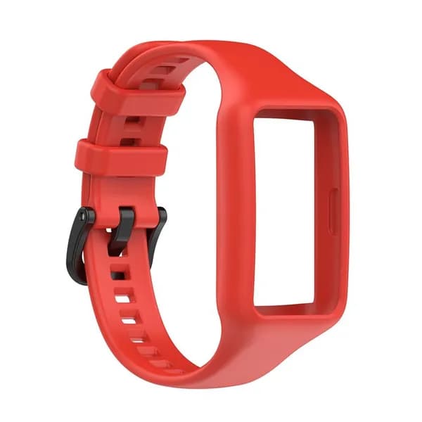 ремешок для huawei band 7 6 / honor band 7 6, силиконовый сменный мягкий ремешок