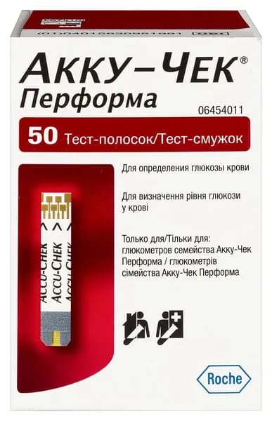 Тест-полоски Акку-чек Перформа N50