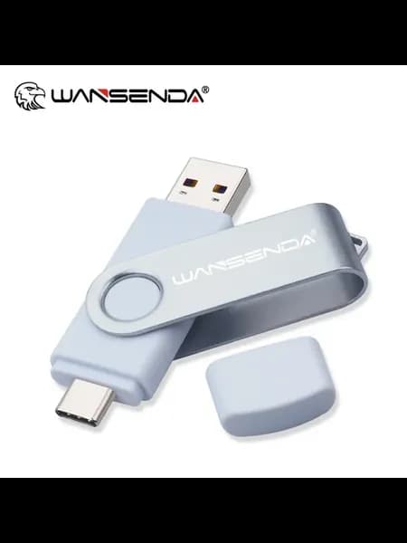 USB 3.0 флешка 256GB Белый TYPE-C