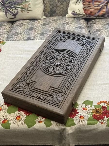 Нарды из дуба "старинные" Большие! 55 х 30(60) см