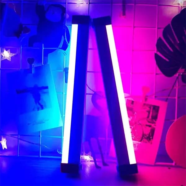 Трехцветная перезаряжаемая USB-подсветка, подходящая для фотосъемки и освещения.