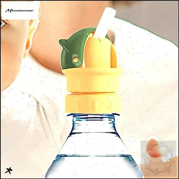 Портативная насадка для преобразования крышки от детской бутылочки
