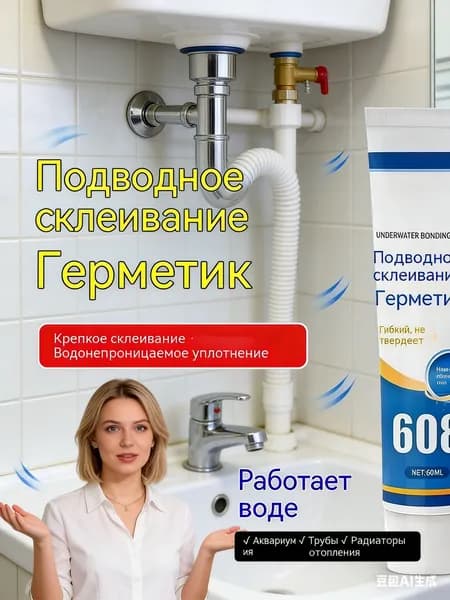 Клей строительный 60.04 мл 0.15 кг, 1 шт.