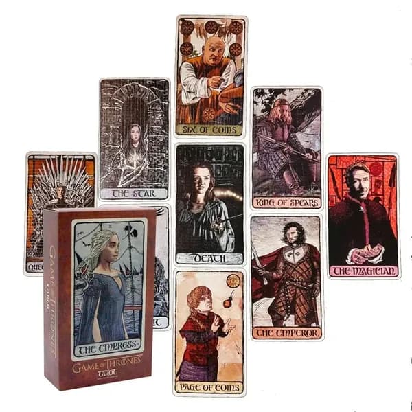 Карты Таро Game of Thrones Tarot 78 карт. 12*7см.