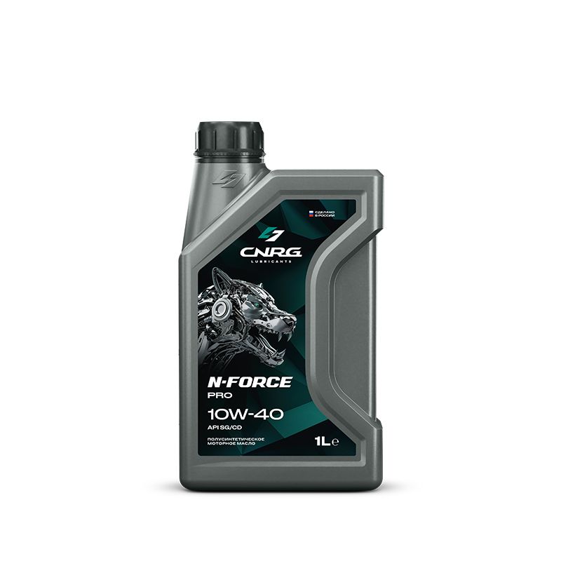 CNRG LUBRICANTS N-Force Pro 10W-40 10W-40 Масло моторное, Полусинтетическое, 1 л